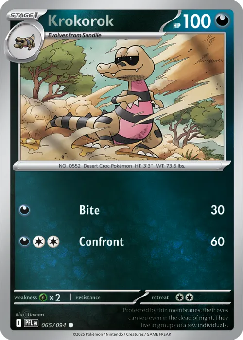 Krokorok - Reverse Holo