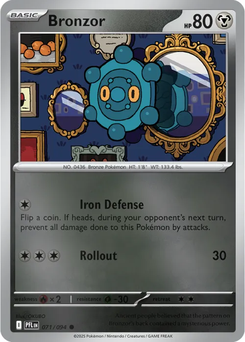 Bronzor - Reverse Holo