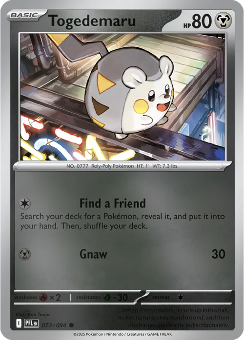 Togedemaru - Reverse Holo