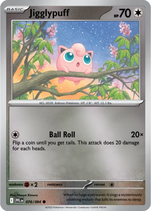 Jigglypuff - Reverse Holo