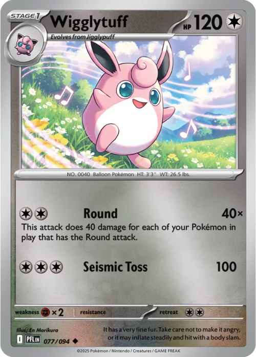 Wigglytuff - Reverse Holo