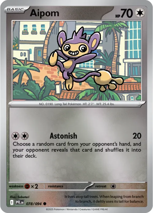 Aipom - Reverse Holo