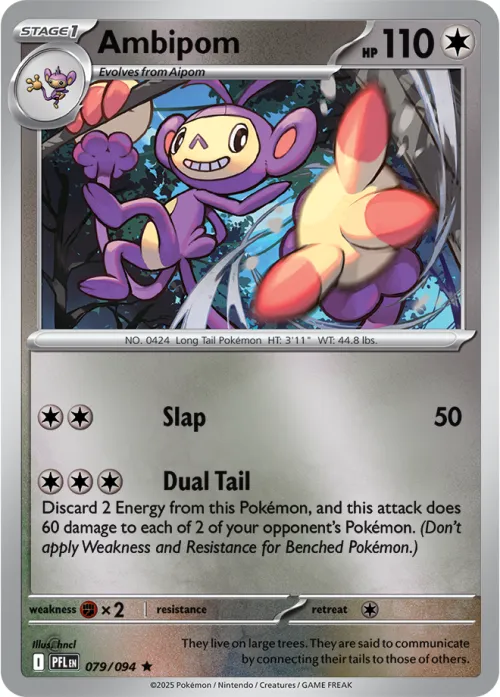 Ambipom - Reverse Holo
