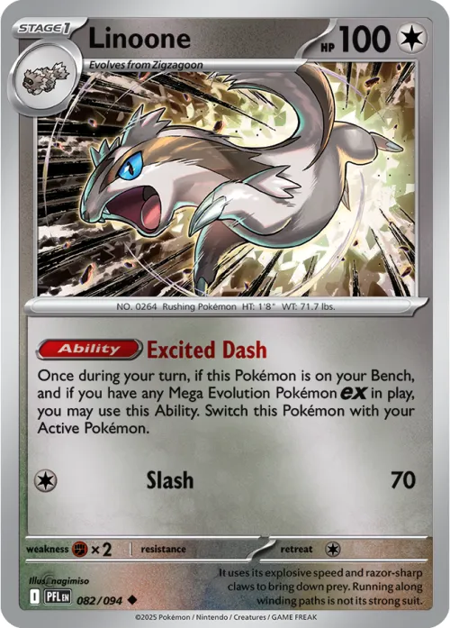 Linoone - Reverse Holo
