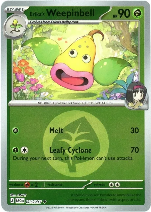 Erika's Weepinbell - Energy Symbol Pattern