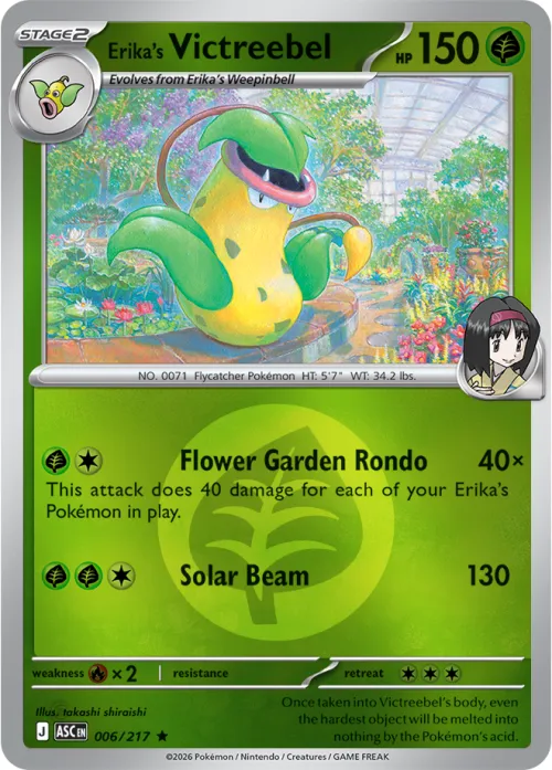 Erika's Victreebel - Energy Symbol Pattern