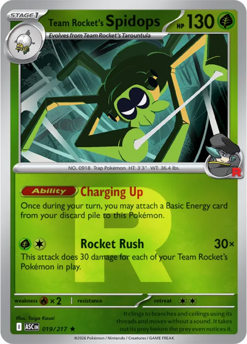 Team Rocket's Spidops - Team Rocket