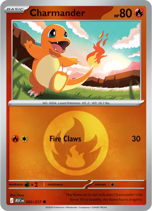 Charmander - Energy Symbol Pattern