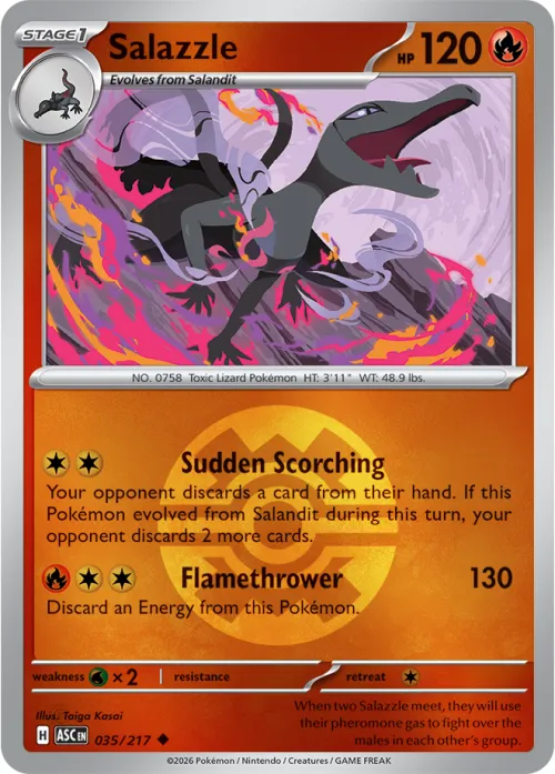 Salazzle - Quick Ball
