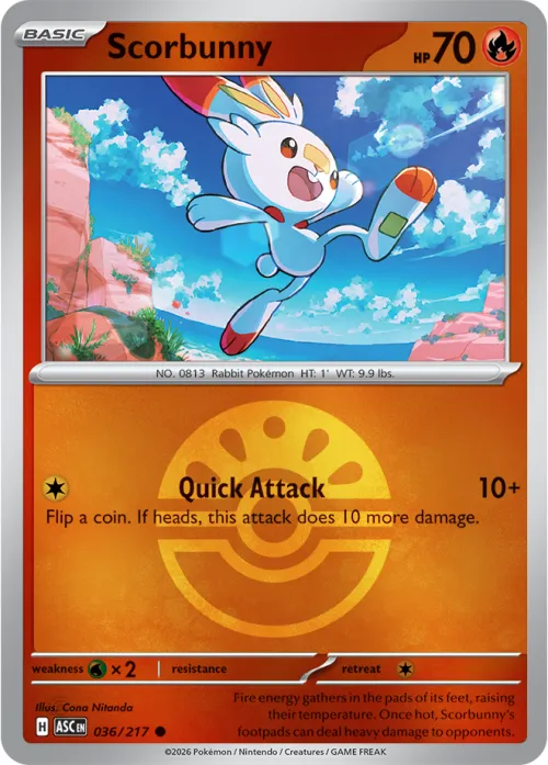 Scorbunny - Friend Ball