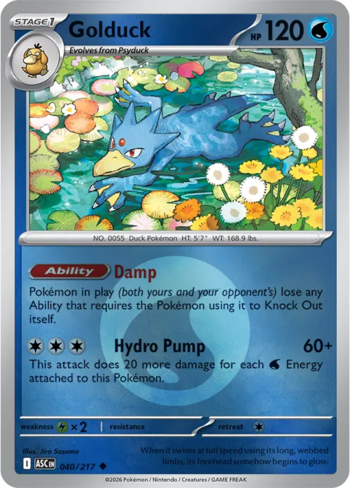 Golduck - Energy Symbol Pattern
