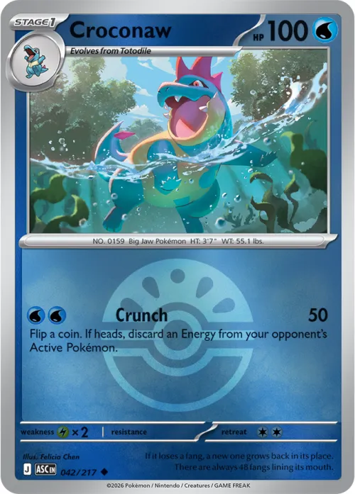 Croconaw - Friend Ball