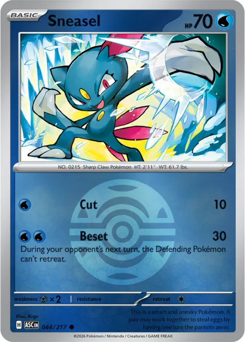 Sneasel - Dusk Ball