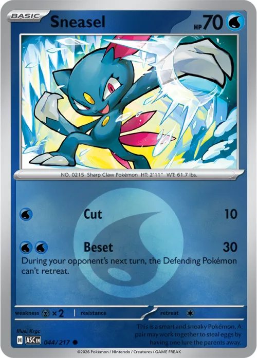 Sneasel - Energy Symbol Pattern