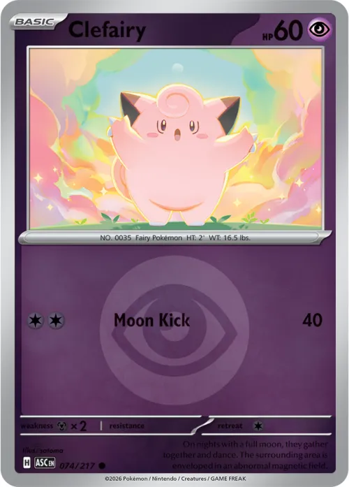 Clefairy - Energy Symbol Pattern