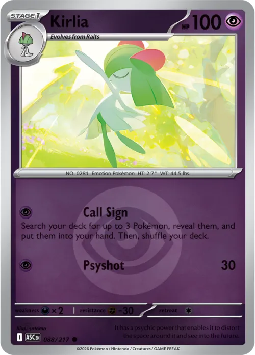 Kirlia - Energy Symbol Pattern