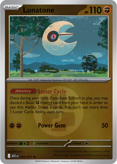 Lunatone - Energy Symbol Pattern