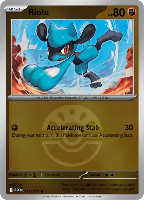Riolu - Friend Ball