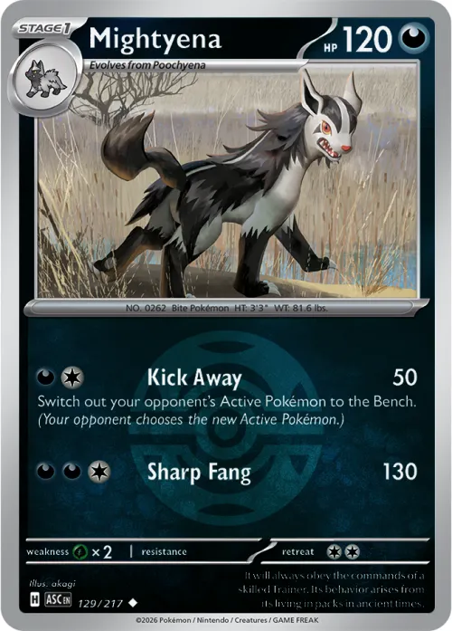 Mightyena - Dusk Ball