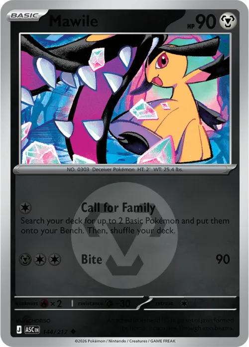 Mawile - Energy Symbol Pattern