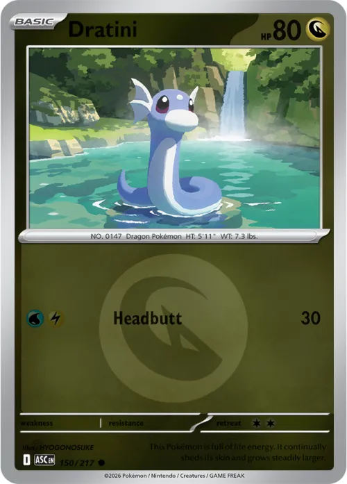 Dratini - Energy Symbol Pattern