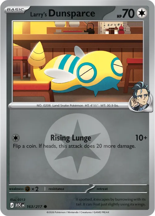 Larry's Dunsparce - Energy Symbol Pattern