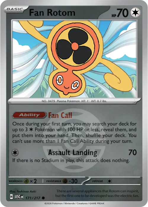 Fan Rotom - Dusk Ball