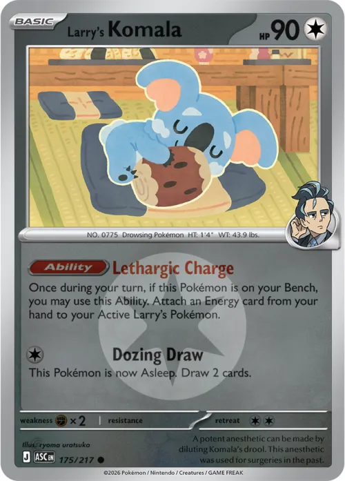 Larry's Komala - Energy Symbol Pattern