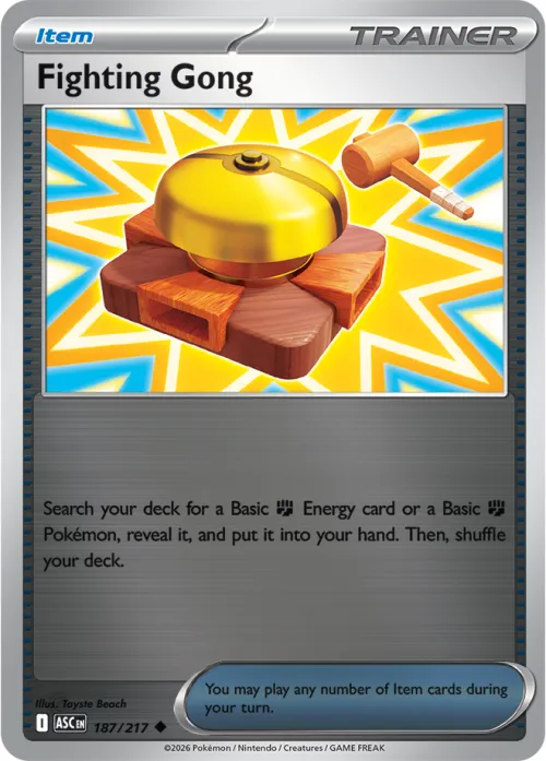 Fighting Gong - Reverse Holo