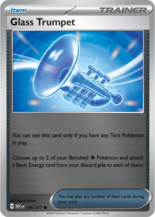 Glass Trumpet - Reverse Holo