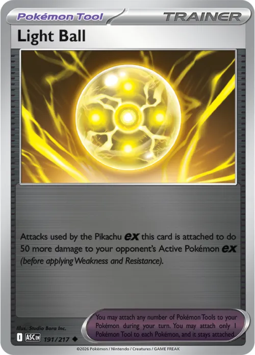 Light Ball - Reverse Holo
