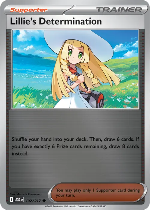 Lillie's Determination - Reverse Holo