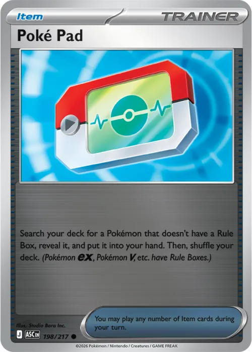 Poké Pad - Reverse Holo