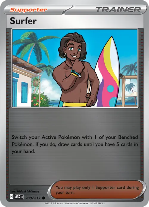 Surfer - Reverse Holo