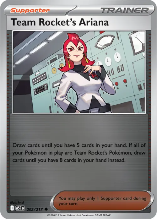 Team Rocket's Ariana - Reverse Holo