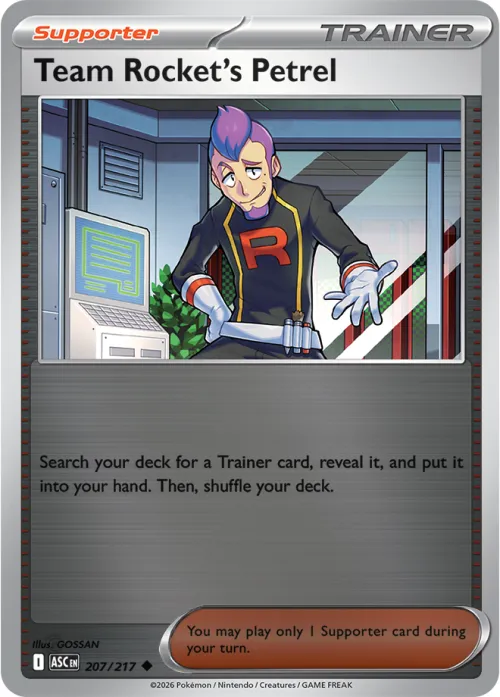 Team Rocket's Petrel - Reverse Holo