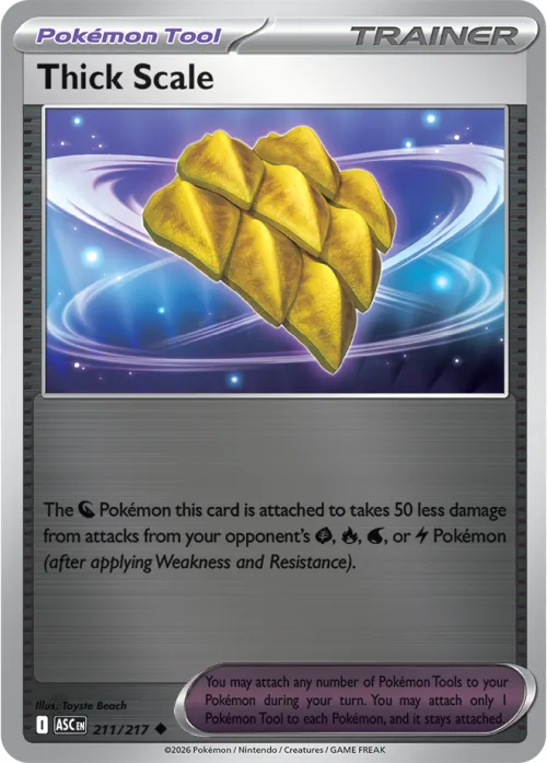 Thick Scale - Reverse Holo