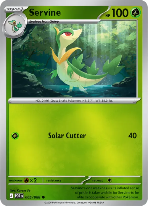 Servine - Reverse Holo