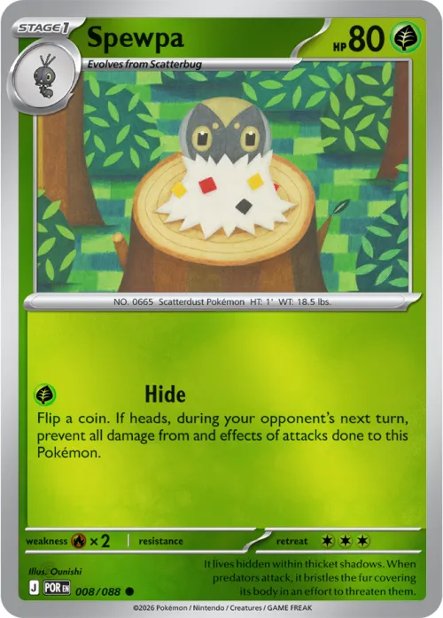 Spewpa - Reverse Holo