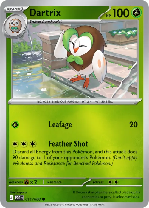 Dartrix - Reverse Holo