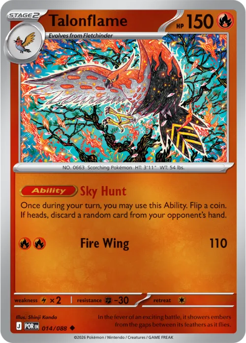 Talonflame - Reverse Holo