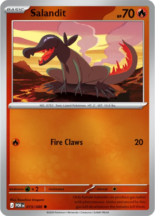 Salandit - Reverse Holo