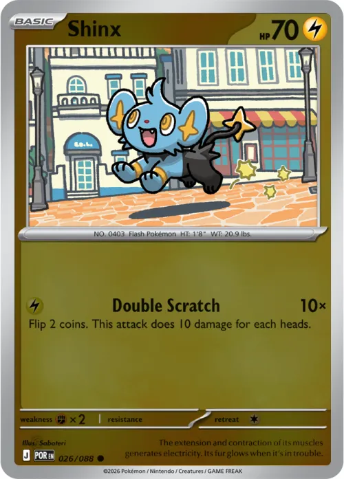 Shinx - Reverse Holo