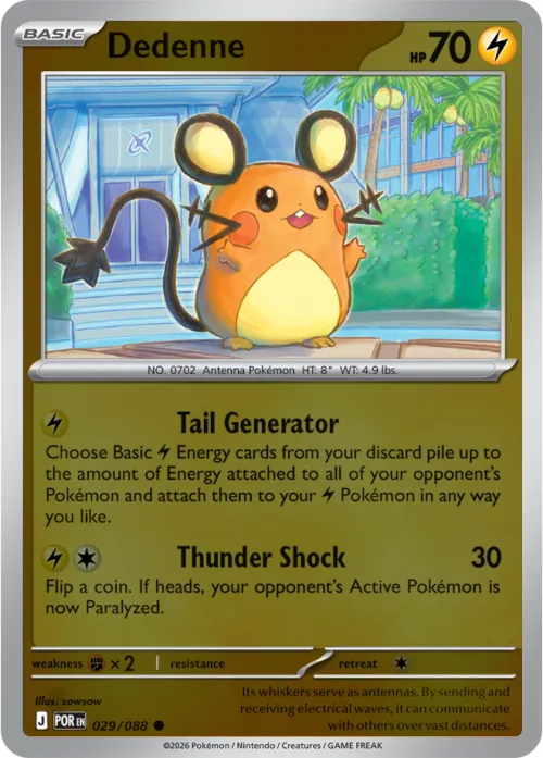 Dedenne - Reverse Holo