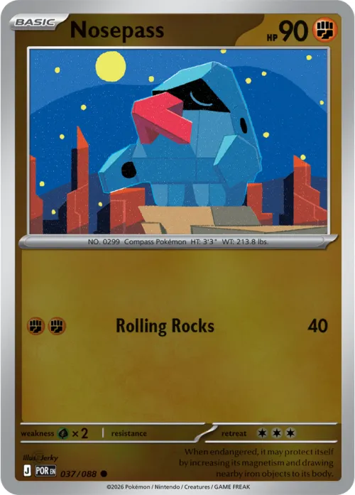 Nosepass - Reverse Holo