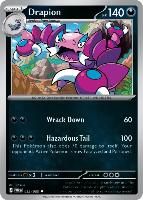 Drapion - Reverse Holo