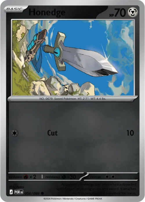 Honedge - Reverse Holo
