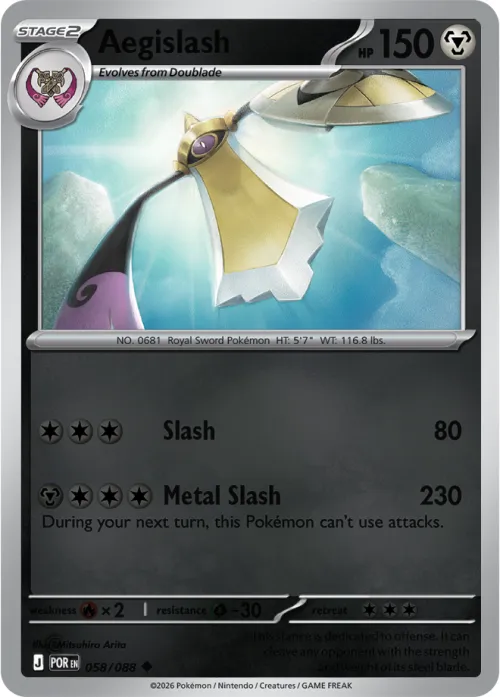Aegislash - Reverse Holo