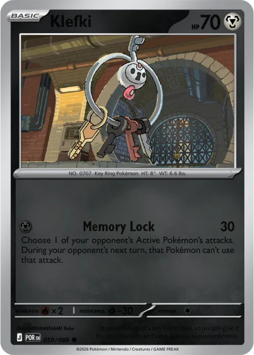 Klefki - Reverse Holo