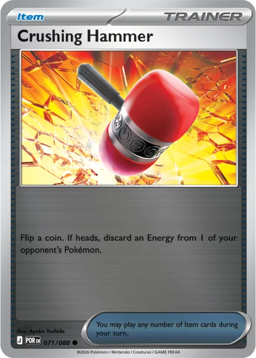 Crushing Hammer - Reverse Holo